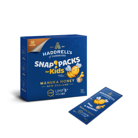Manuka Haddrell's Snap Packs for kids